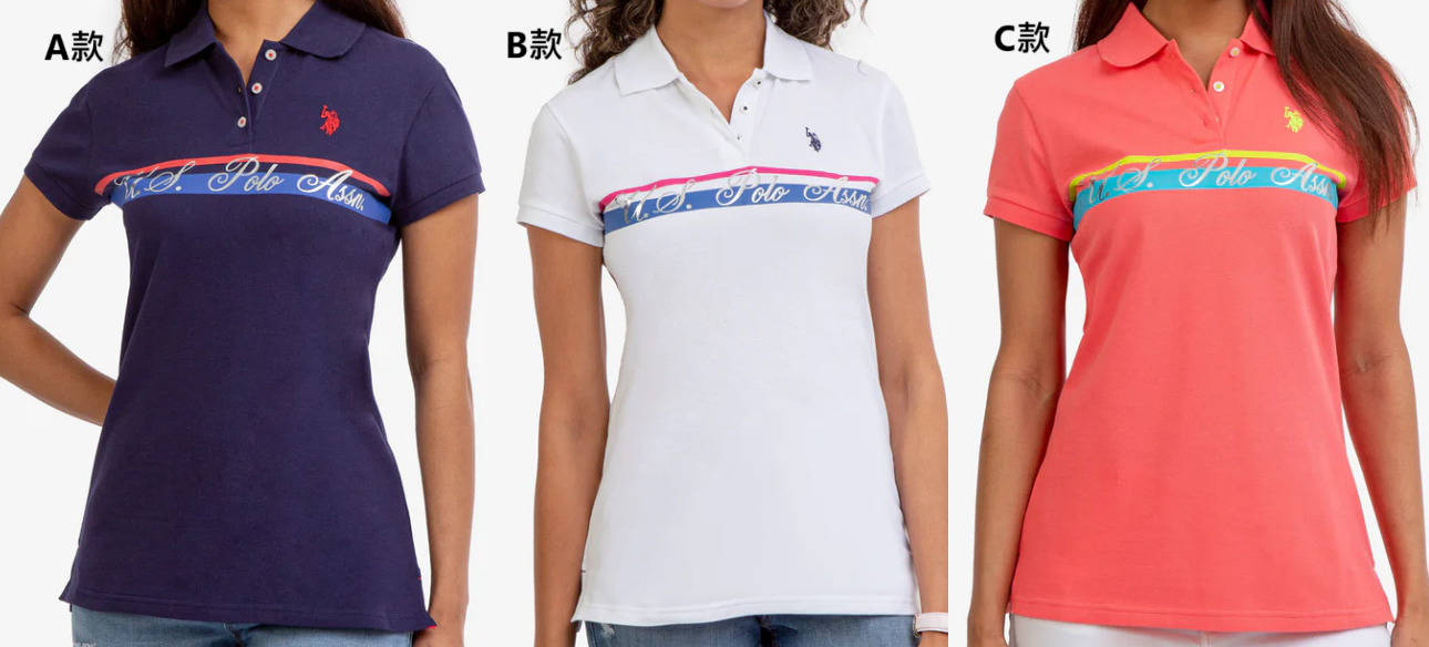 【預購】U.S. POLO ASSN G012354 女裝POLO恤