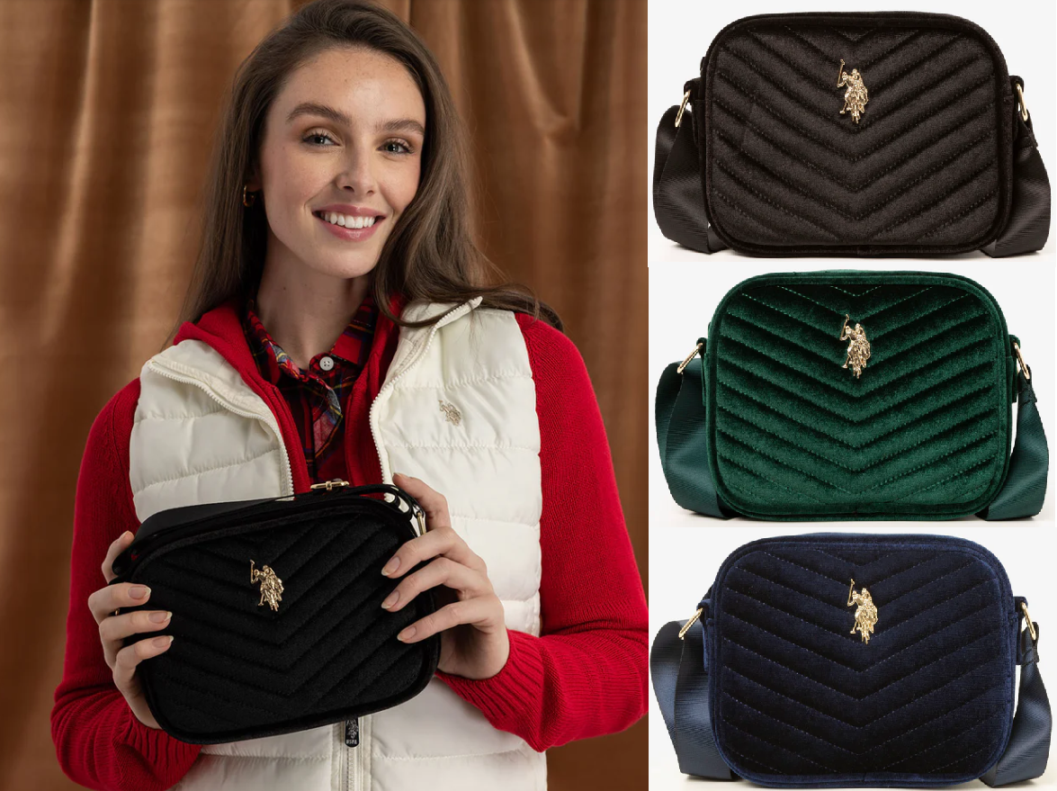 【預購】U.S. POLO ASSN G012358 絨面相機包