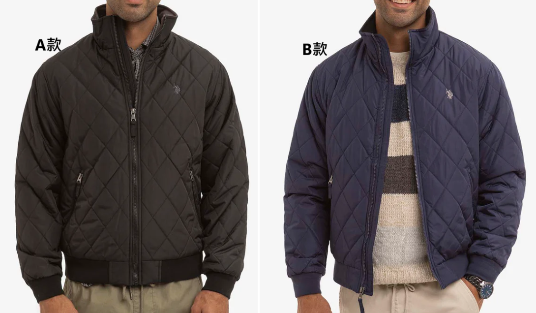 【預購】U.S. POLO ASSN G012359 男裝菱格外套