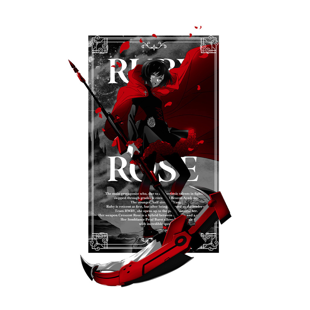 Cospa 0203 RWBY 氷雪帝国 ﾙﾋﾞｰ･ﾛｰｽﾞ Tｼｬﾂ/白色