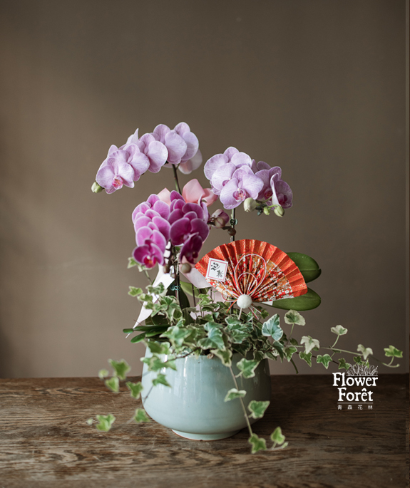 經典蘭花C款 | 桌花