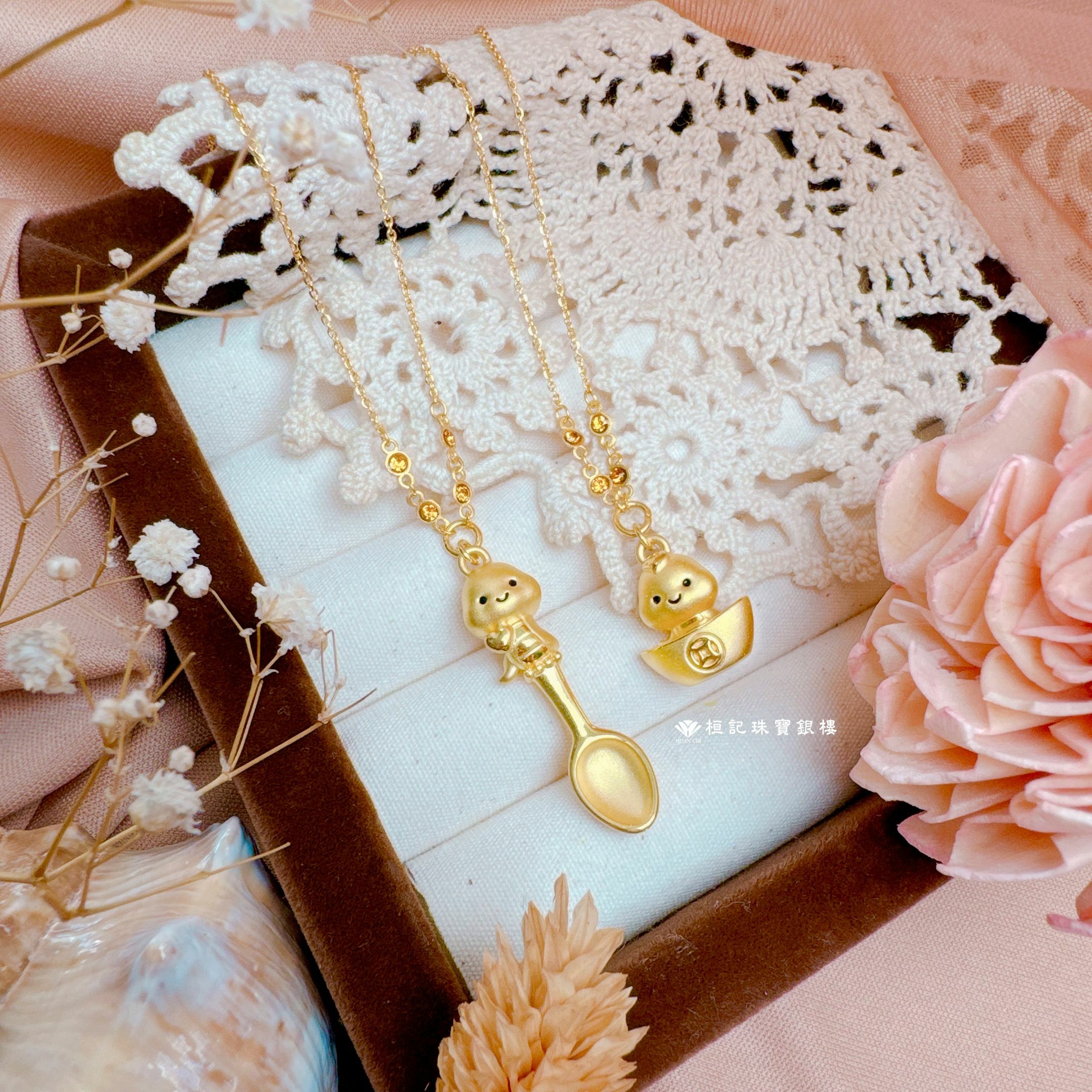 金湯匙蛇寶貝/旺財蛇 黃金項鍊