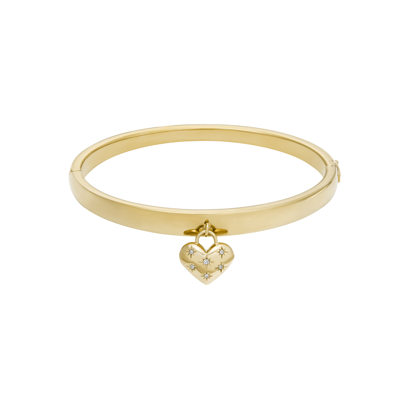 Sadie 璀璨愛心吊墜手環-金色 JF04831710