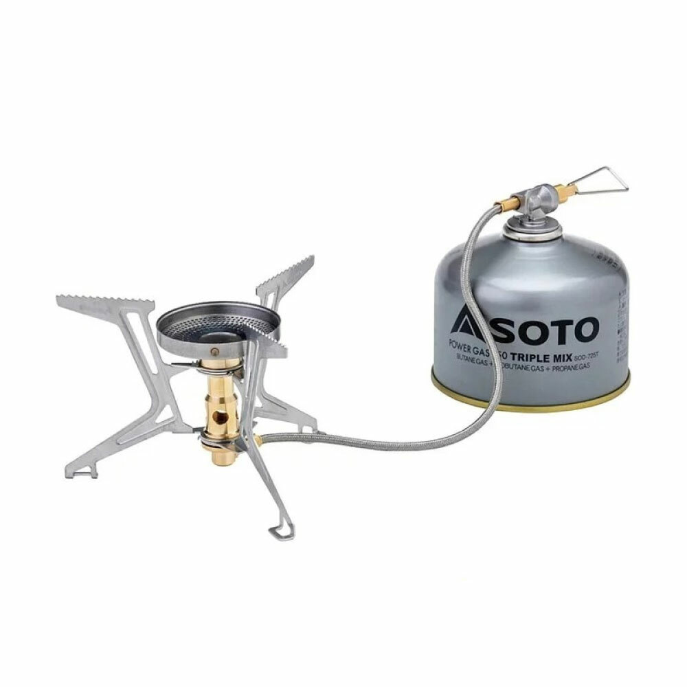 【SOTO】穩壓防風分離式登山爐/蜘蛛爐 SOD-331
