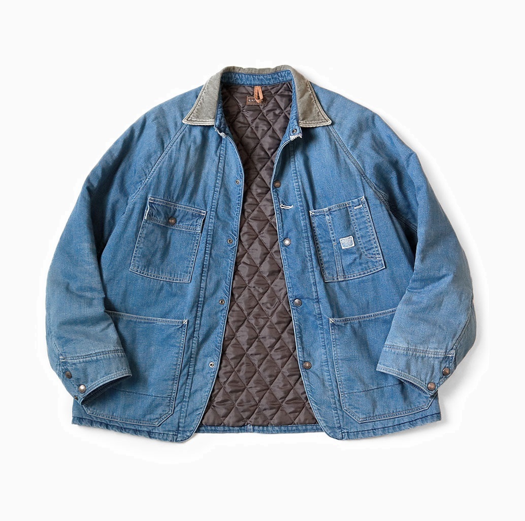 KAPITAL 8OZ DENIM LINED CACTUS COVERALL (PROCESSED) - PRE ORDER ITEM (預訂中)