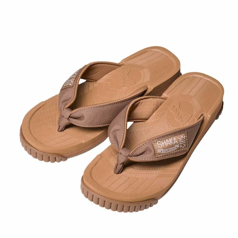 【SHAKA】LAWN SLIDE 433197 摩卡 中性夾腳拖鞋 / SHK433197MOCA