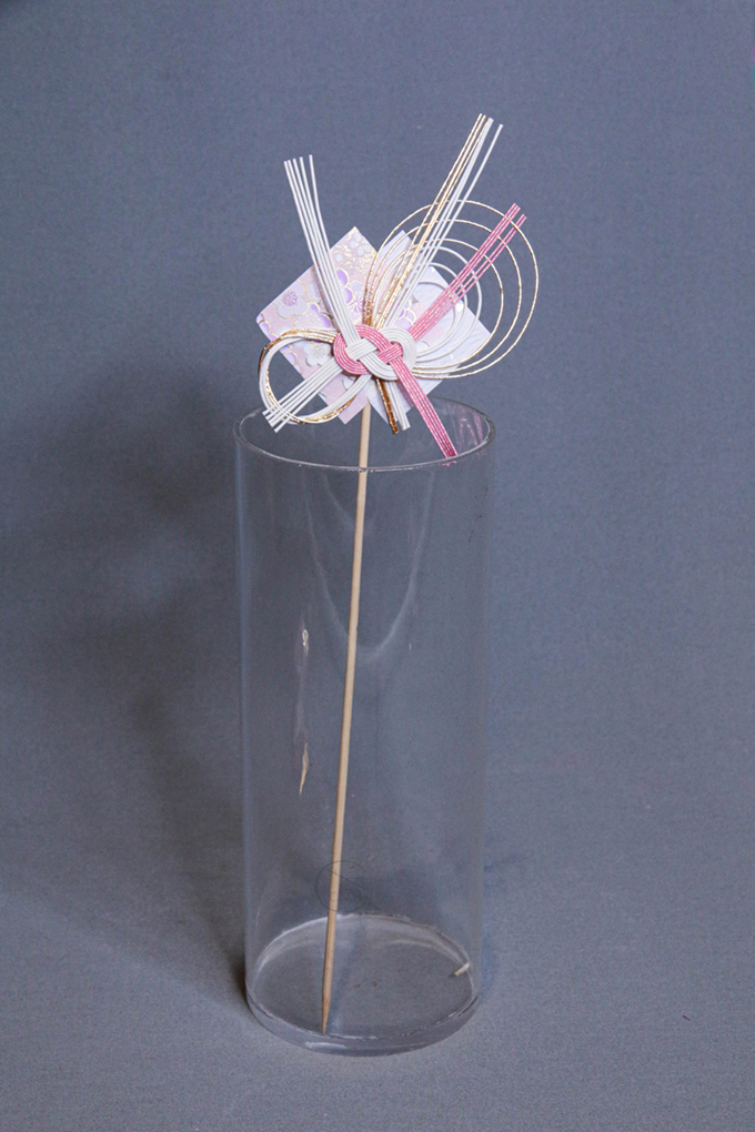 裝飾 新年水引花插 P9416-A 粉 3入