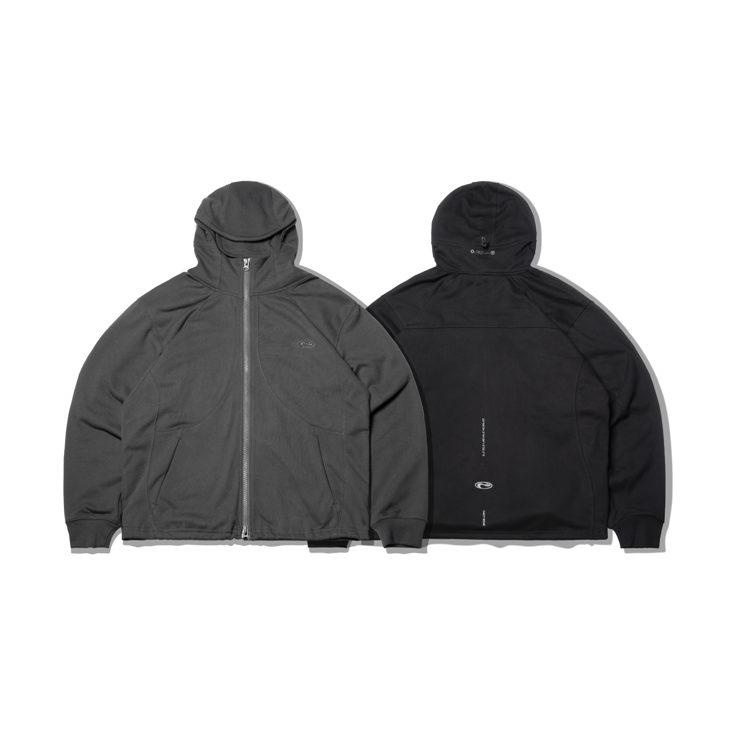 【車庫服飾】ORDINARY 可收納面罩拼接外套 / PANELLED HOODIE JACKET