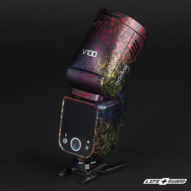 LIFE+GUARD 專用相機貼膜｜質感設計 Godox V100 相機閃光燈