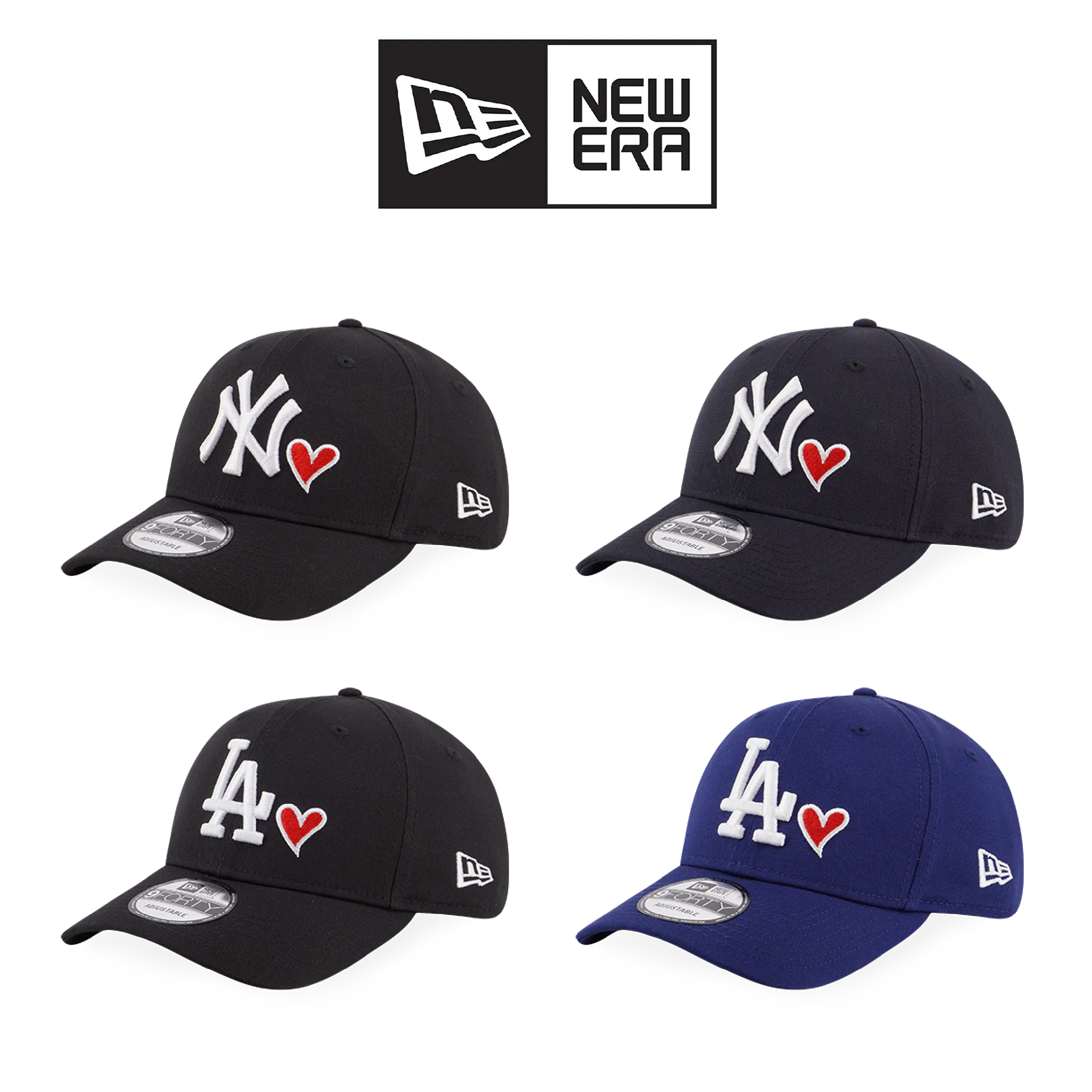 New Era 940 MLB Heart 愛心刺繡 棒球帽