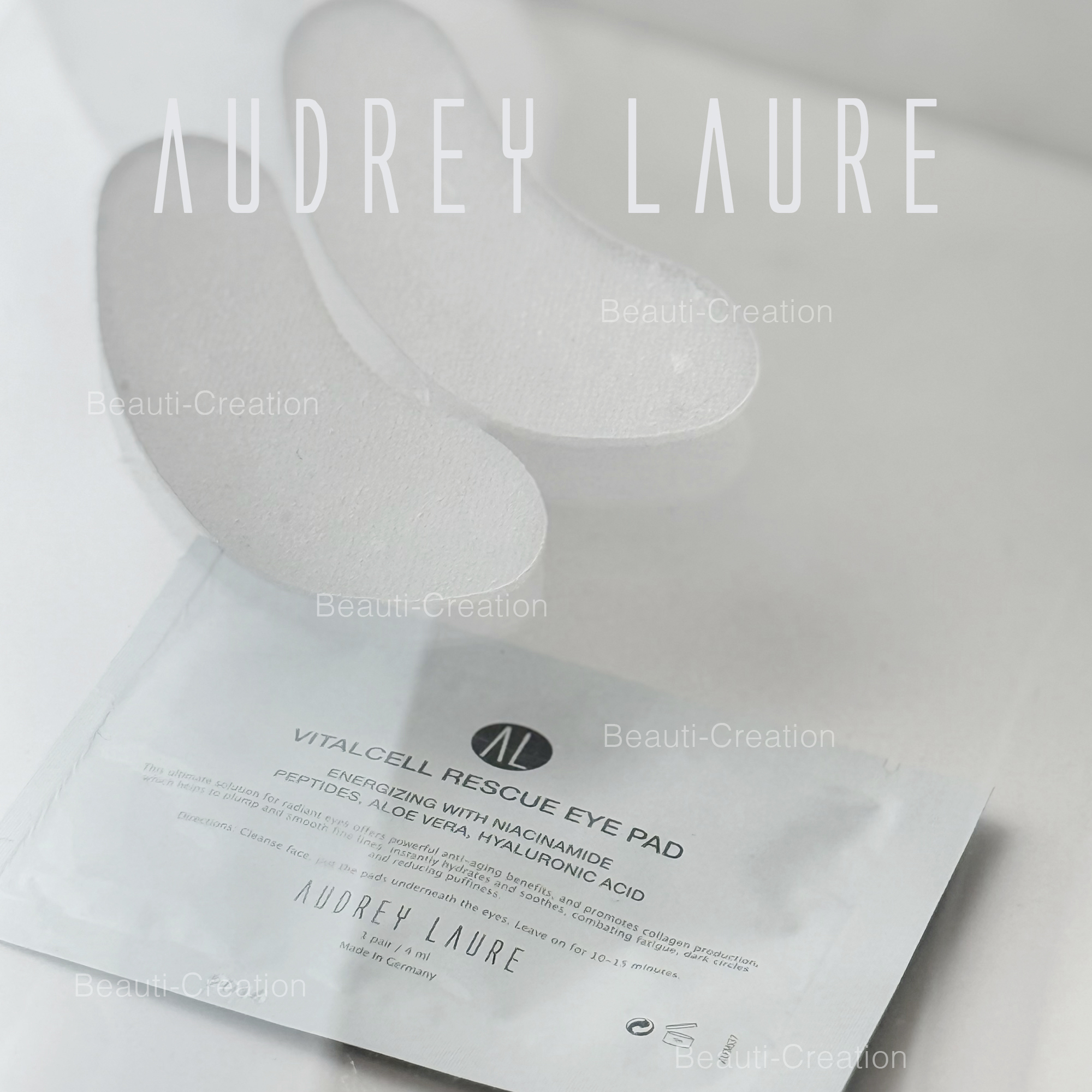 Audrey Laure 細胞賦活急救眼膜  1 盒5對