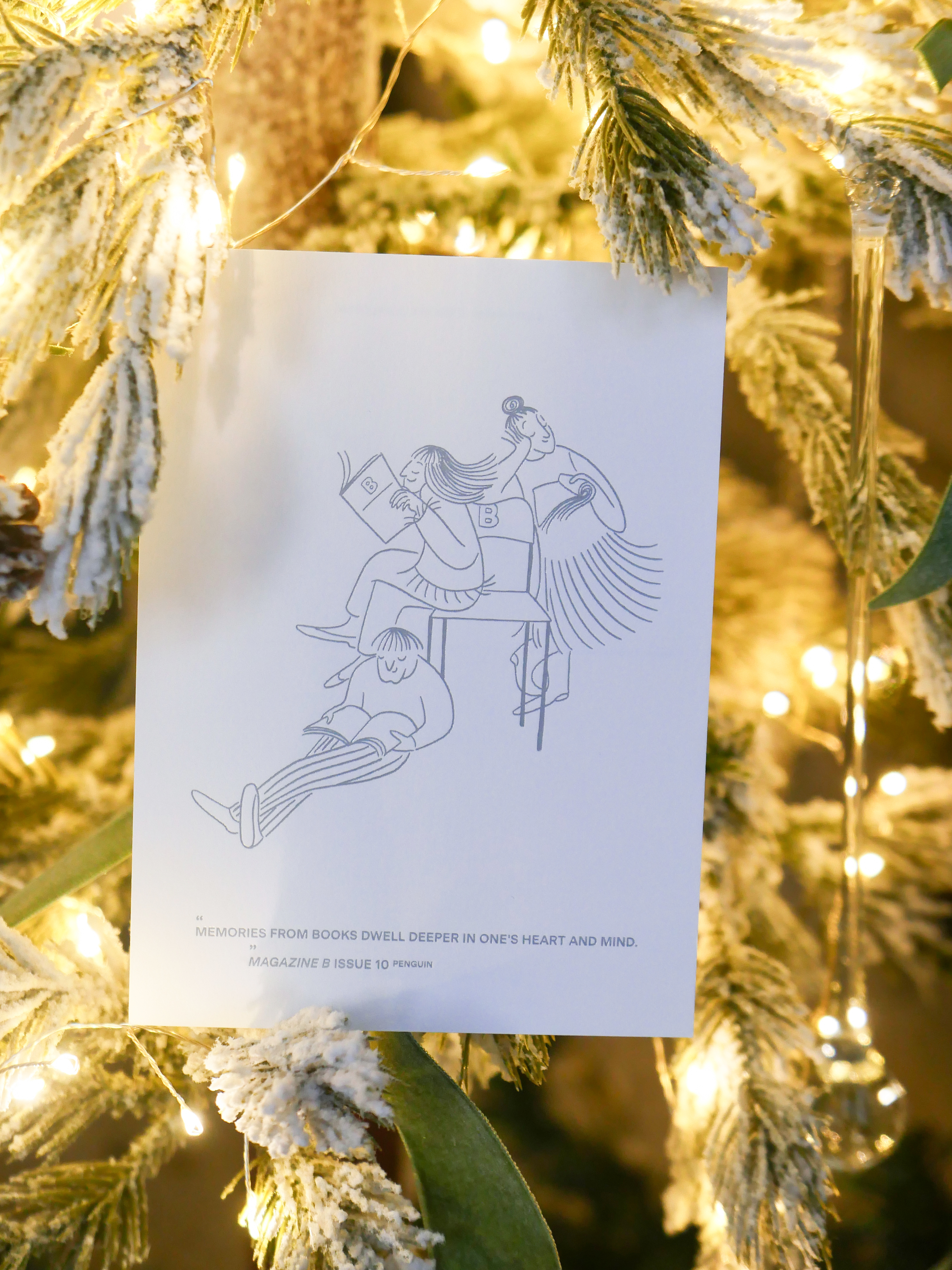 Magazine B｜閱讀禮物 明信片組
