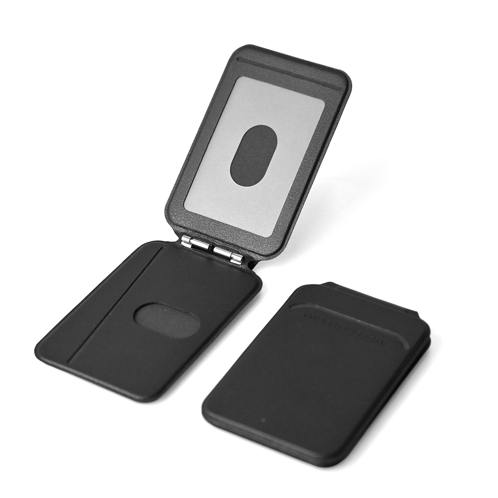 【iPhone套組】iPhone 防窺保護貼+City 磁吸卡包手機支架