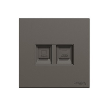 R047 奐尚單位RJ45 6類數據插座,Keystone面板備防塵活門