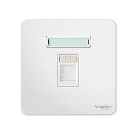 R046 奐尚 單位RJ45 5e類數據插座,Keystone面板備防塵活門