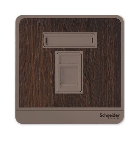 R045 奐尚單位RJ11電話插座,Keystone面板備防塵活門