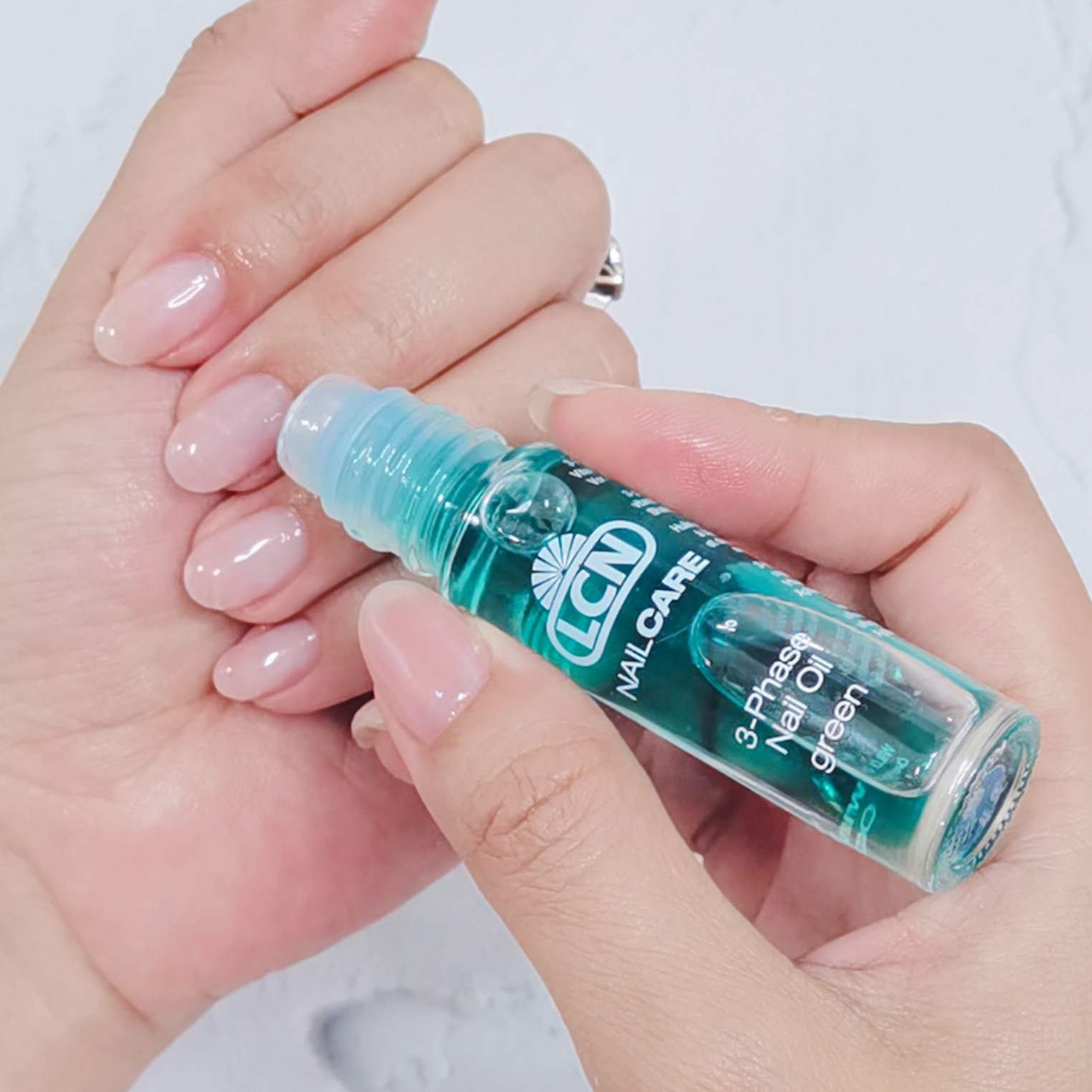 LCN 三色潤甲油 - 綠色, 10ml