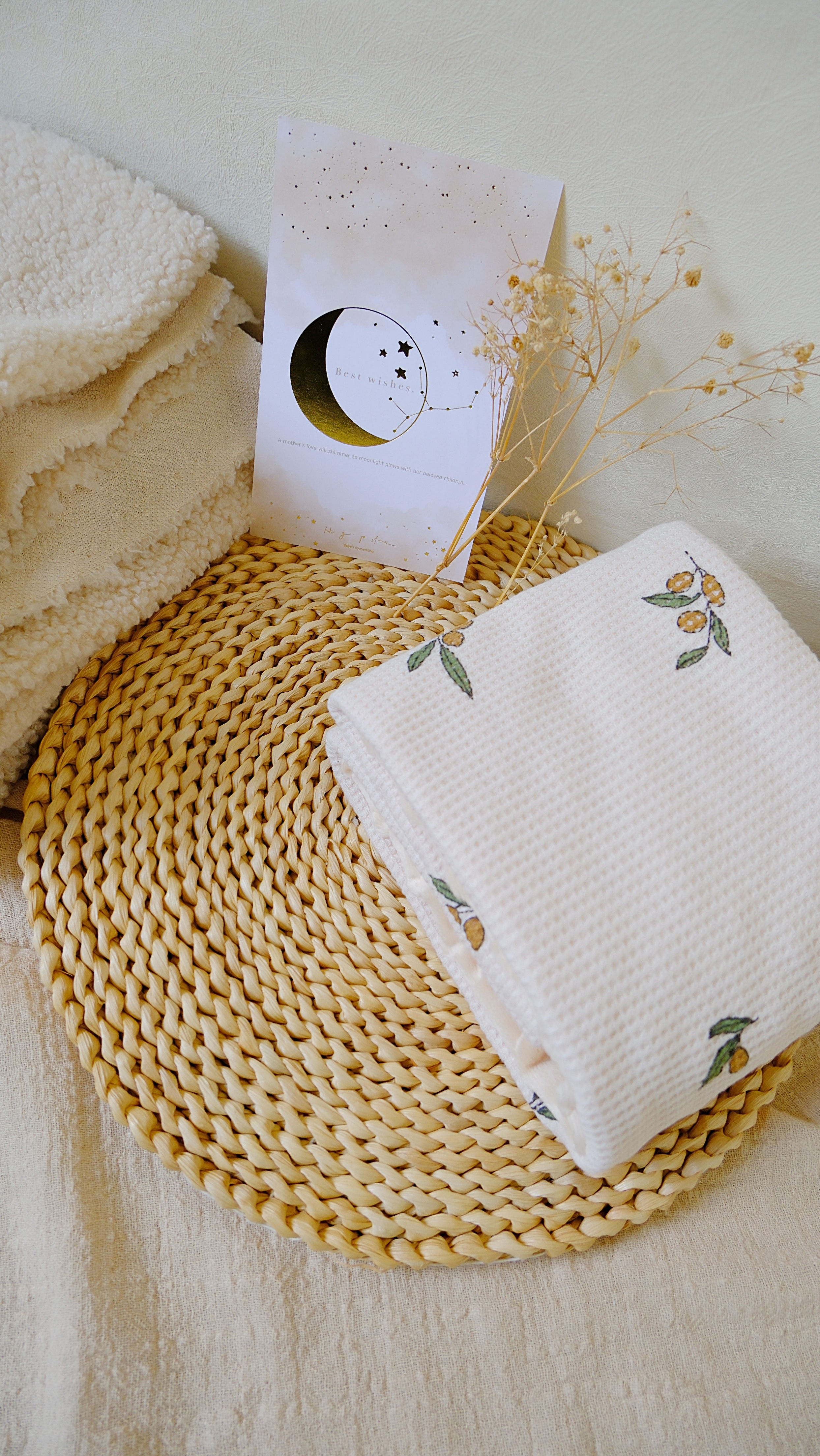 Hi Y.P store-嬰兒車蓋毯-小金桔