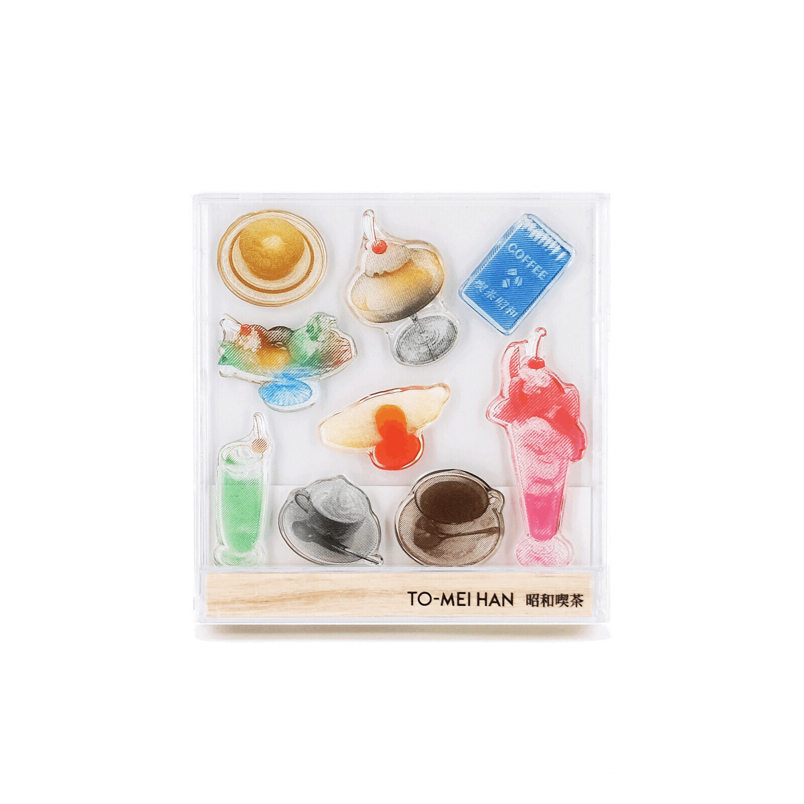 【日本製造】透明印章 昭和咖啡館 TO-MEI HAN Showa Cafe
