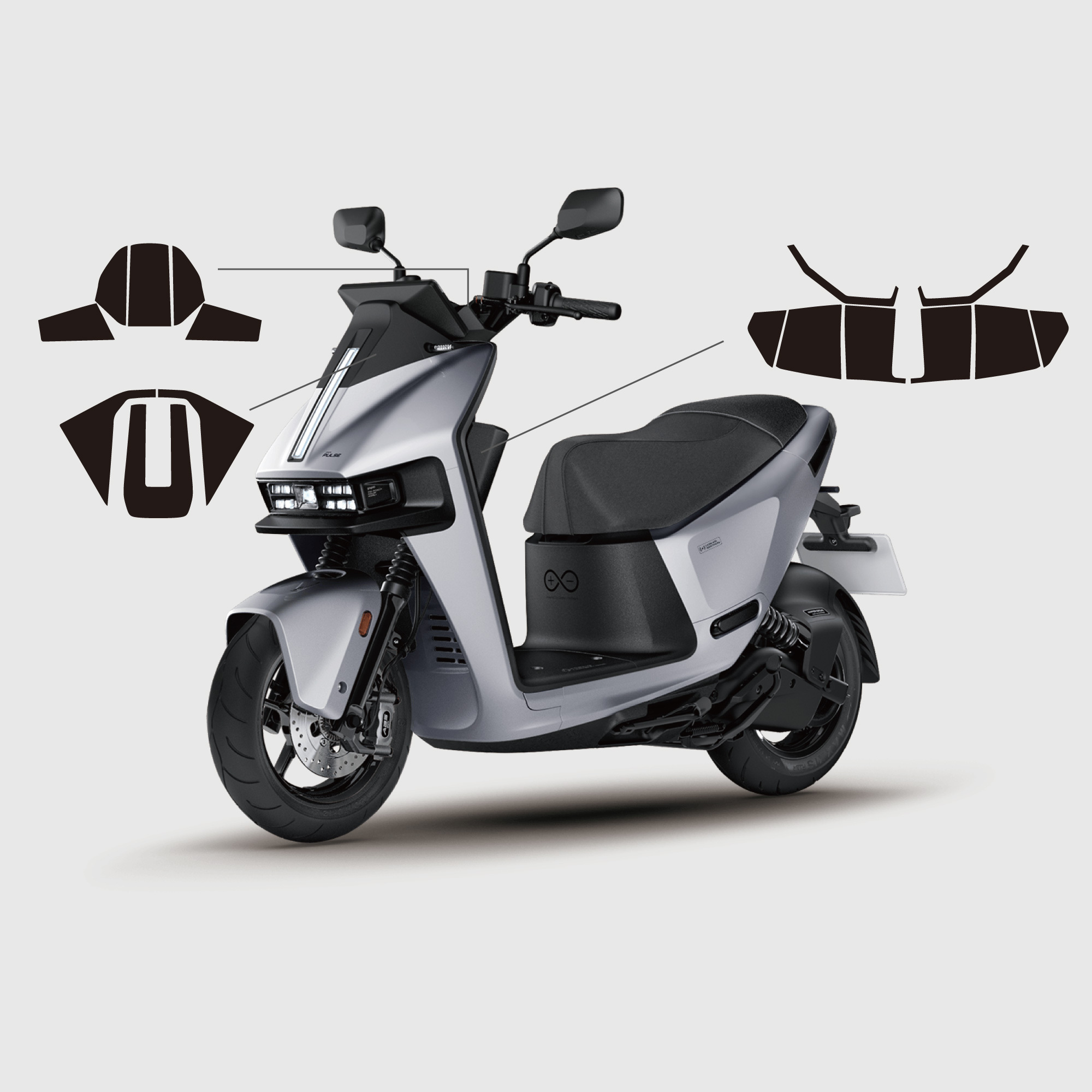Gogoro Pulse｜3M頂級犀牛皮保護膜