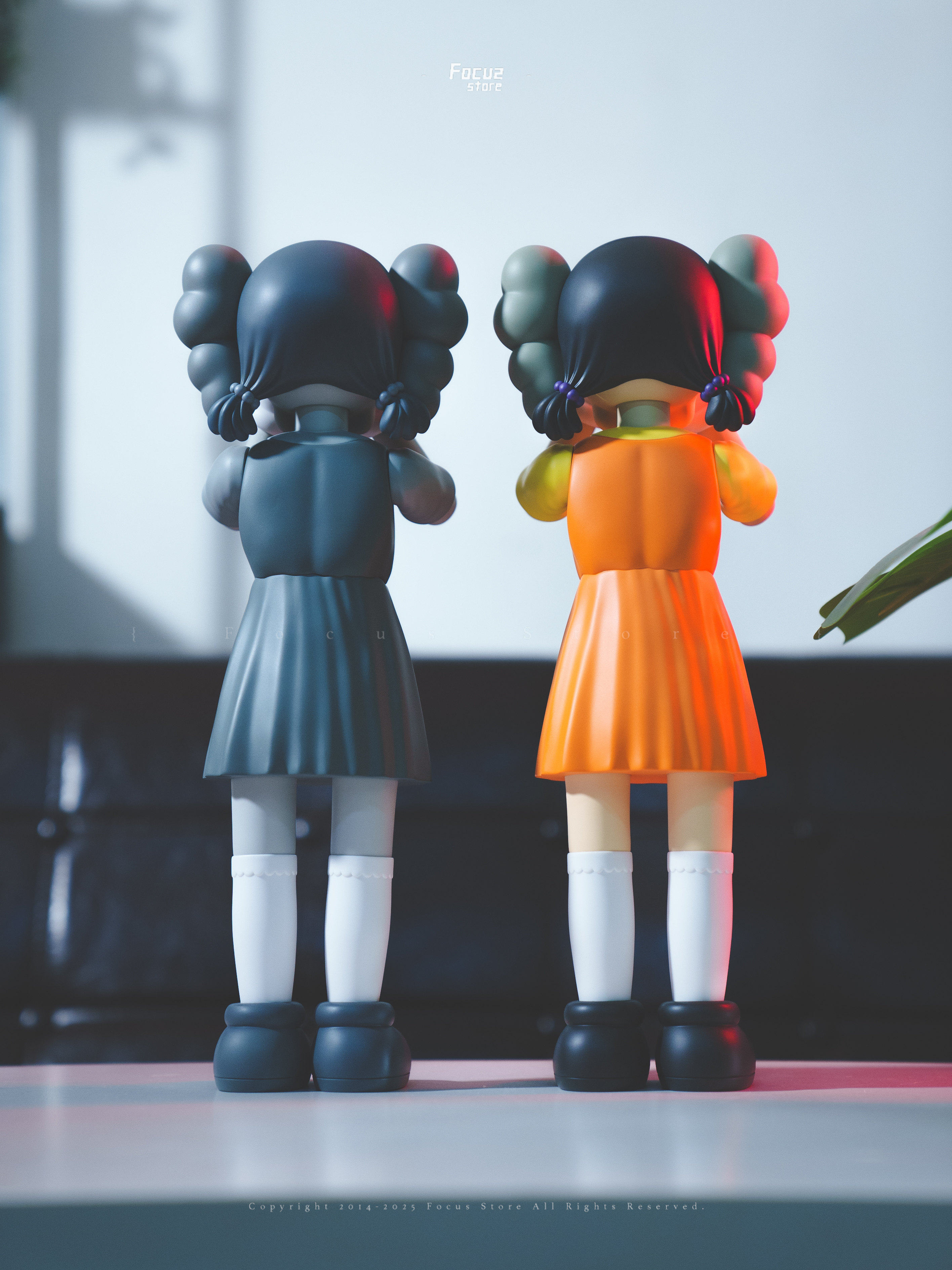Focus Store】預購Squid Game x KAWS Young-Hee Vinyl Figur