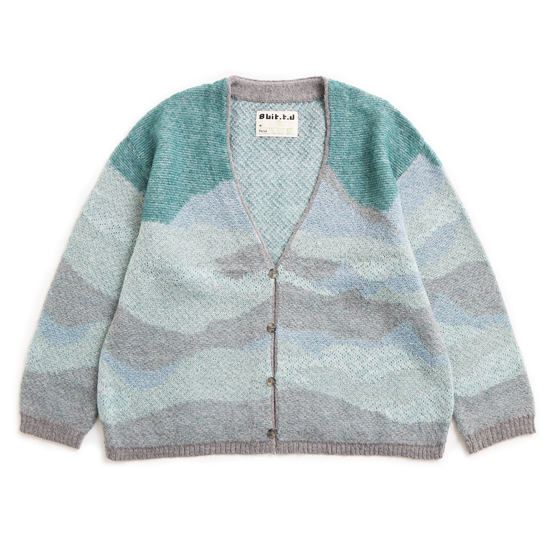 [Empty Cones] Iceland Garden Mohair Cardigan