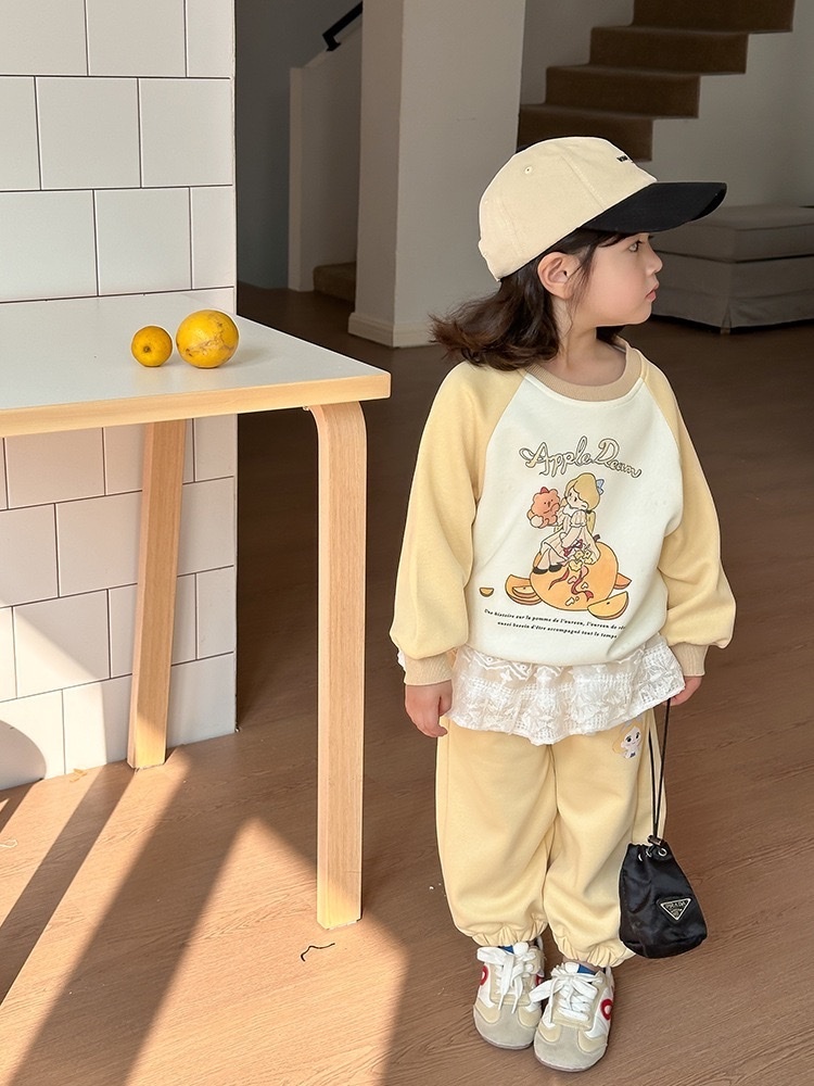 超Q感光貓咪小女孩套裝