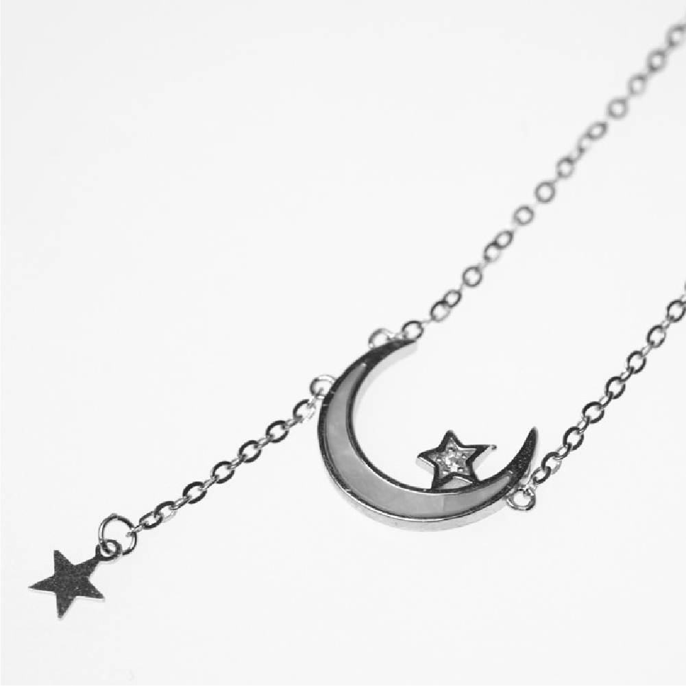 美麗的星月項鍊