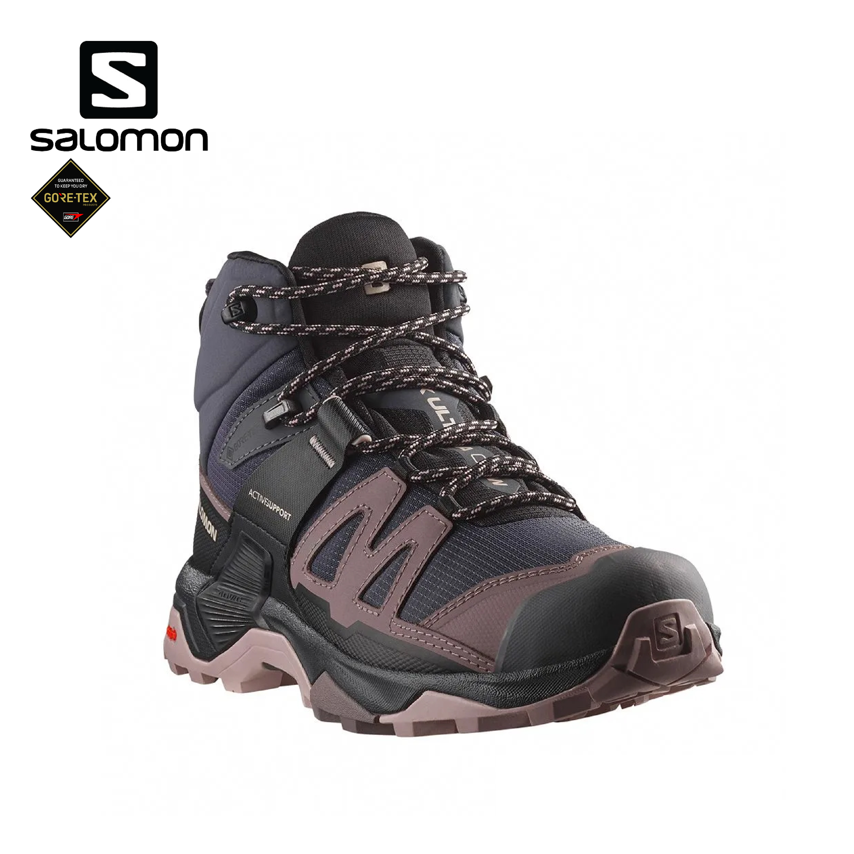 Salomon 法國 X ULTRA 4 GTX 中筒登山鞋 女款 (灰) 登山/健行/旅遊 33SL476855