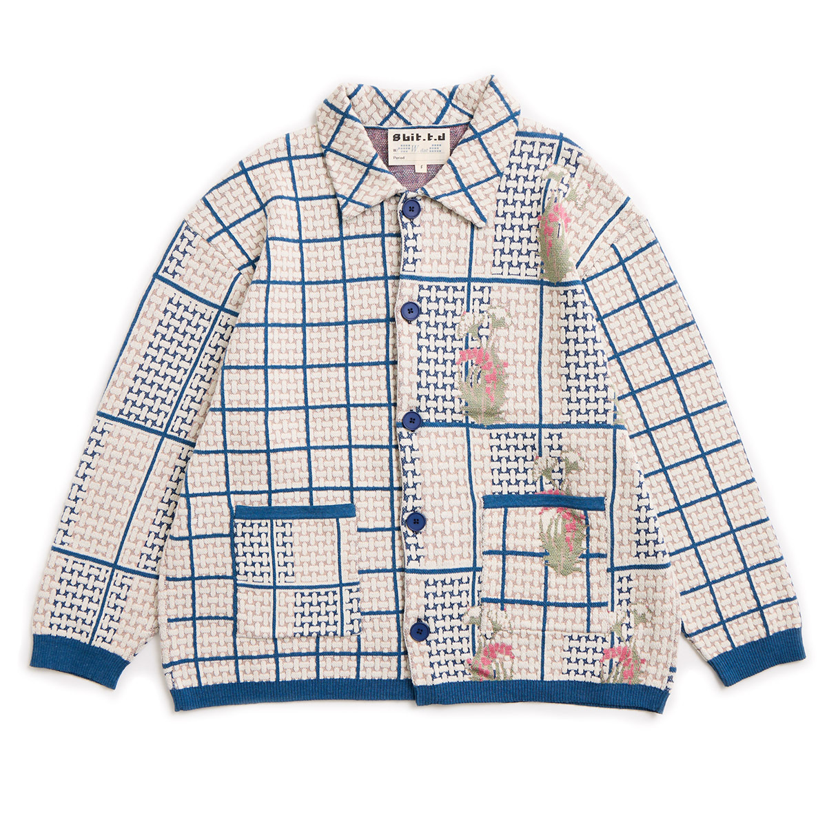 Old Tiles in the Kitchen Collar Jacket