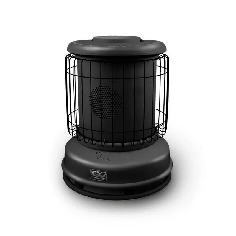 【ADAMOUTDOOR】經典風格雙功率陶瓷電暖器 黑色/ADEH-PTC6012-BK