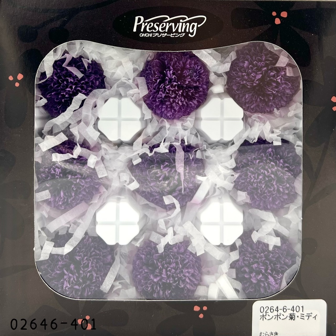 不凋乒乓菊(9朵) 02646-401