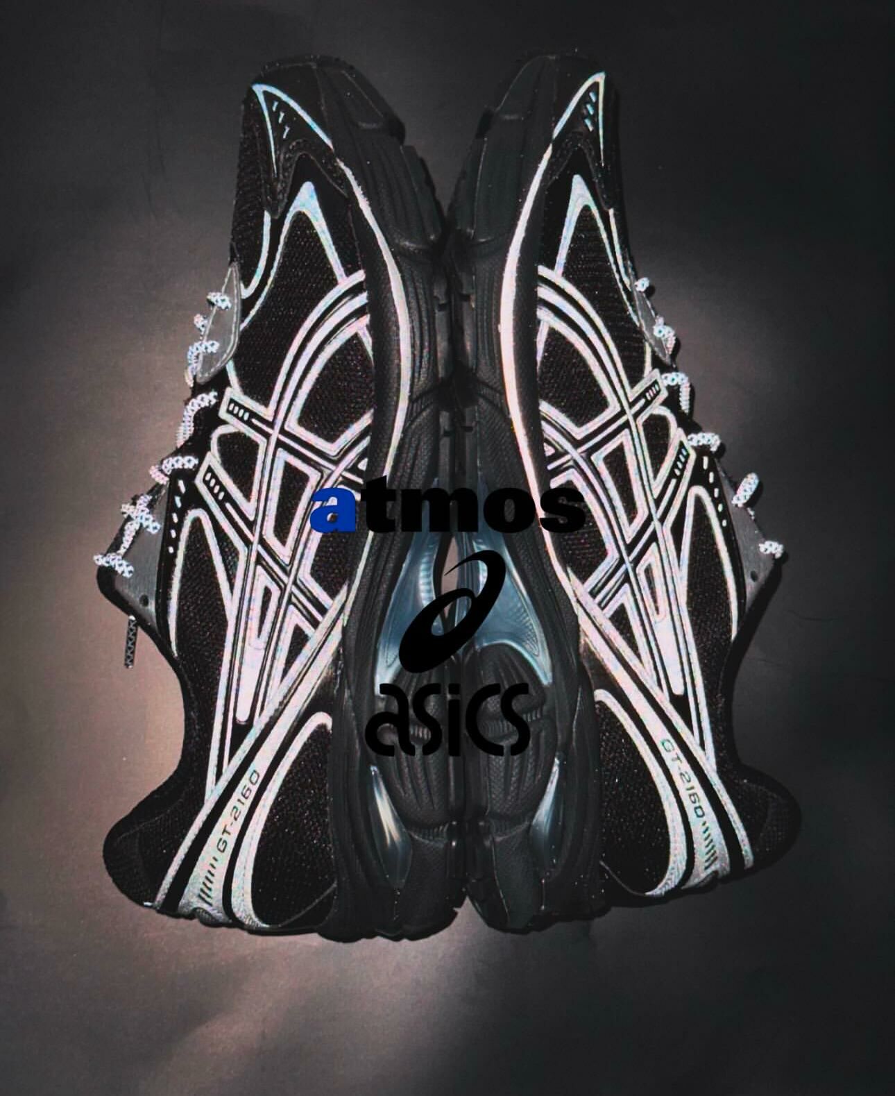 現貨|ATMOS X ASICS GT-2160 'TAPETUM' BLACK/PURE SILVER 1203A576-001