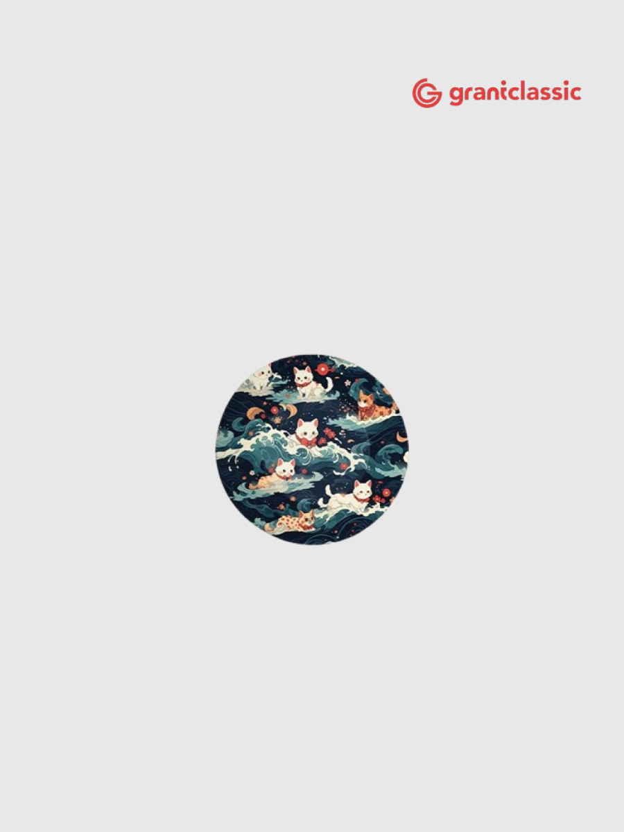 【grantclassic】GC-Tag 找得到｜設計款 乘喵破浪