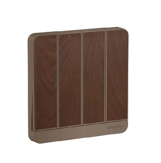 R007 奐尚 四位單控開關掣連LED指示燈