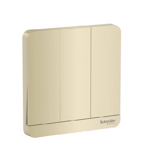 R006  奐尚三位雙控開關掣連LED指示燈