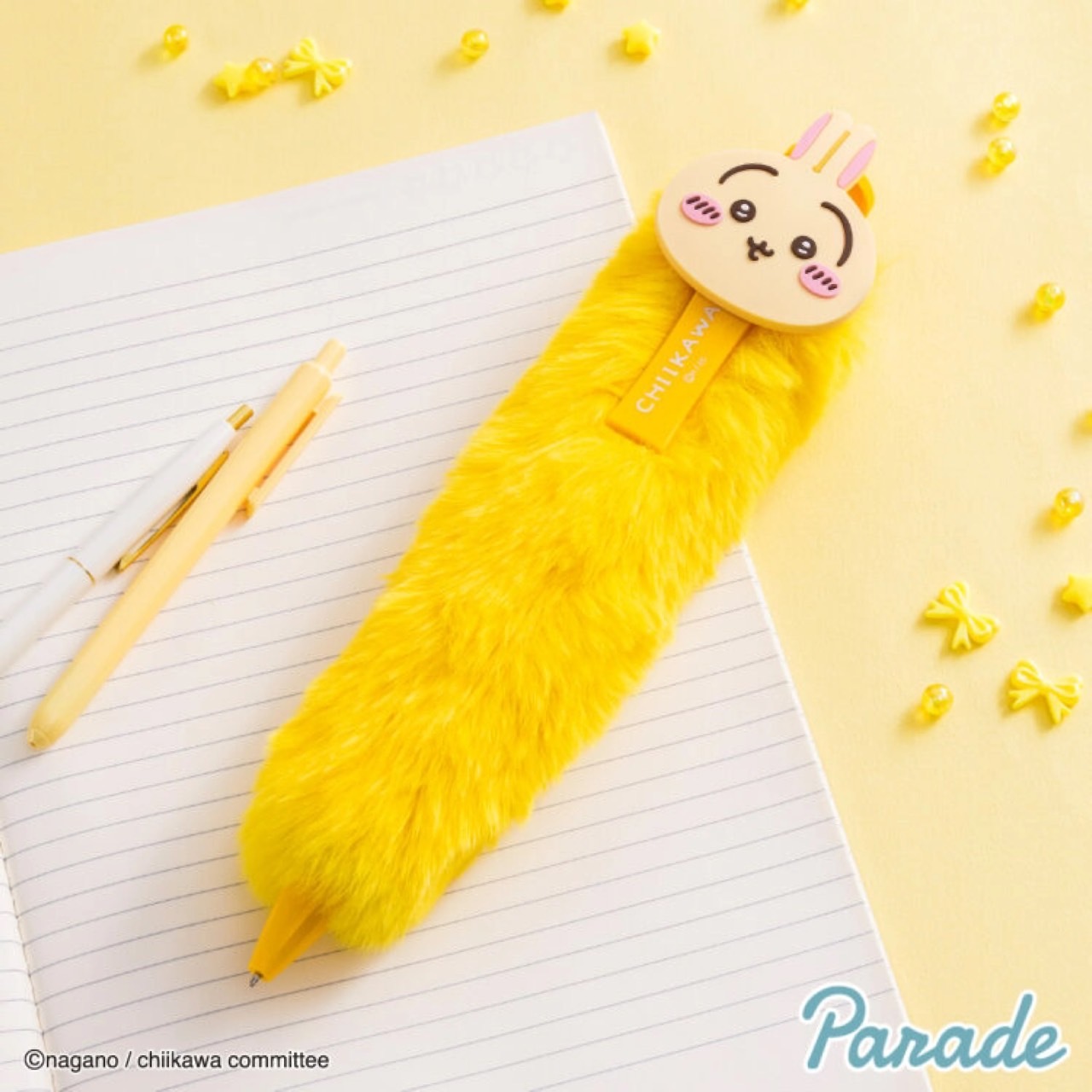 ISNEAKERS｜日本 Chiikawa 吉伊卡哇 景品 蓬鬆大原子筆