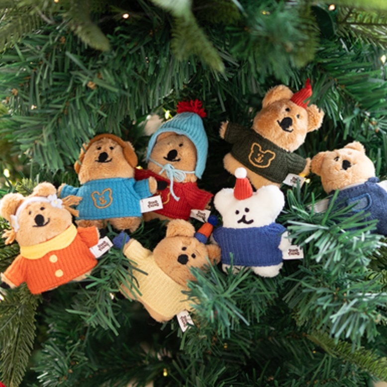 DINOTAENG COCOCUP KEYCHIAN 袋鼠家族 吊飾 鑰匙圈 韓國代購