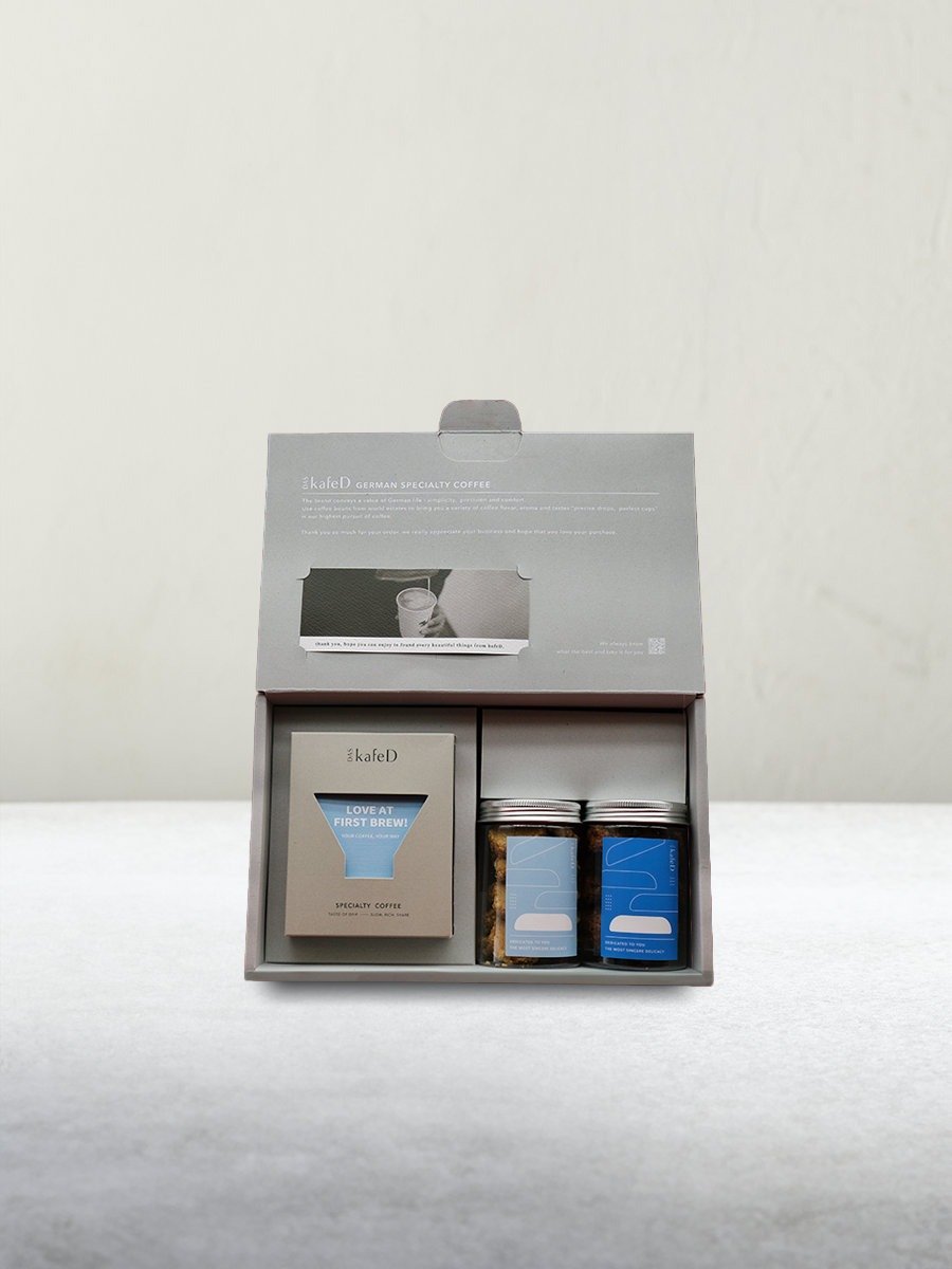 咖啡濾掛5入+餅乾2罐- 綜合禮盒