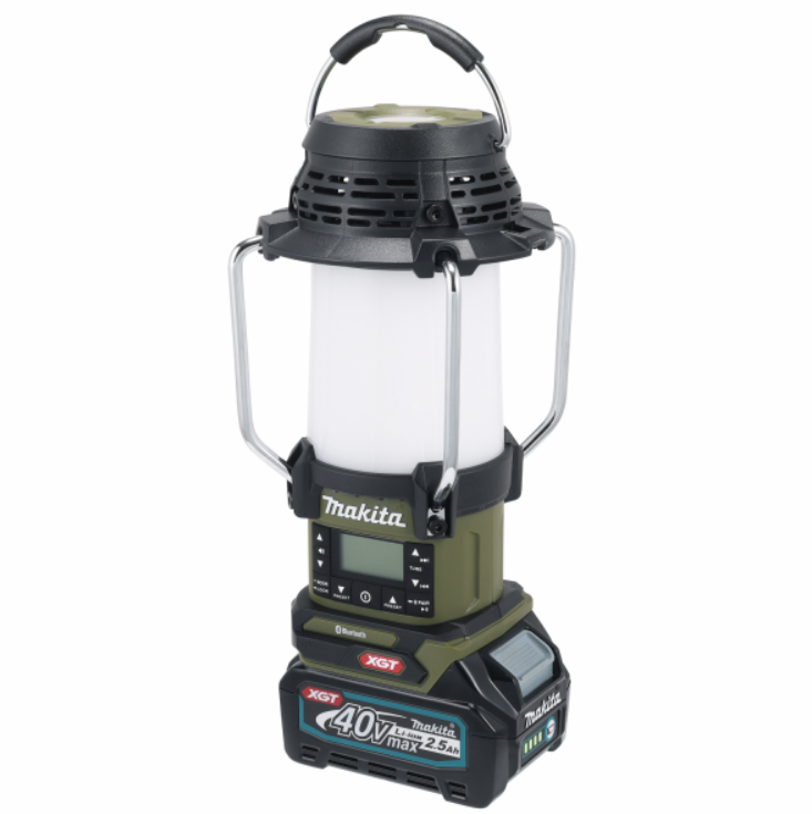 "MAKITA"牧田牌 提燈收音機(鋰40V)(橄欖綠)(淨機)-[MR010GZ01]