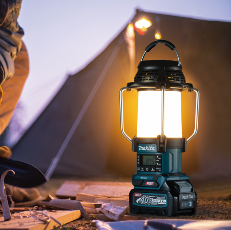 "MAKITA"牧田牌 提燈收音機(鋰40V)(橄欖綠)(淨機)-[MR010GZ01]