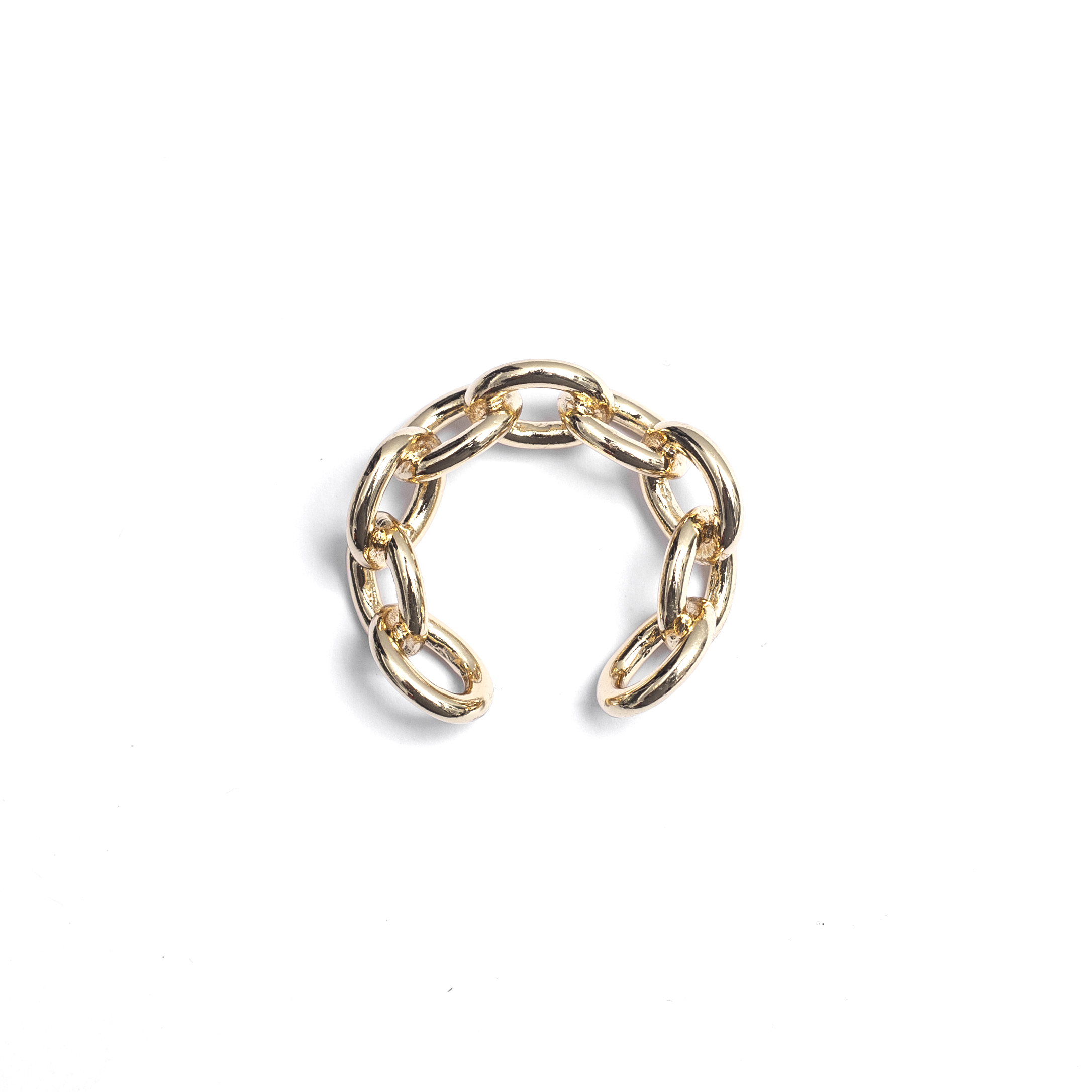 RECOVERY 繫環鍊戒指,亮金