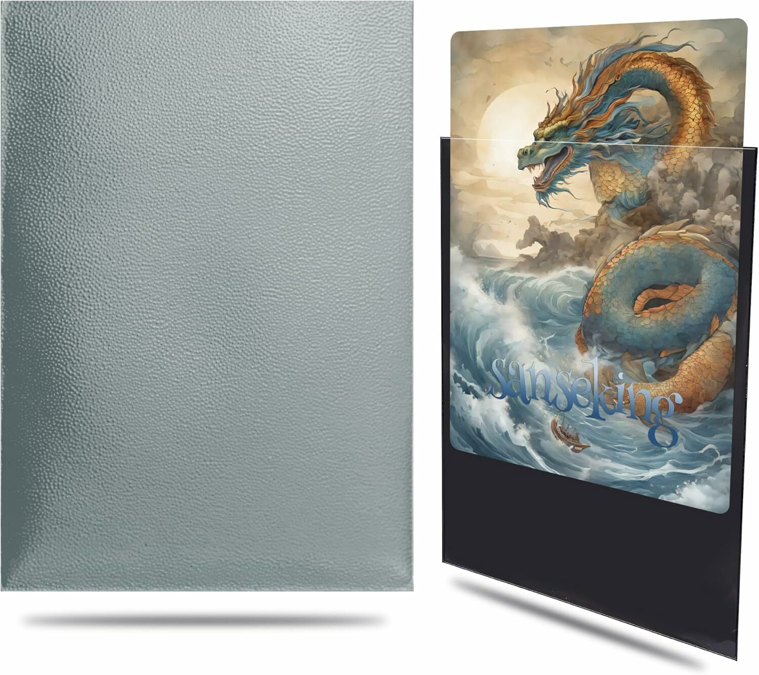 Sanseking Dragon卡套: No.KMSS-PP-22 灰色-標準尺寸（66.5 mm.93 mm）