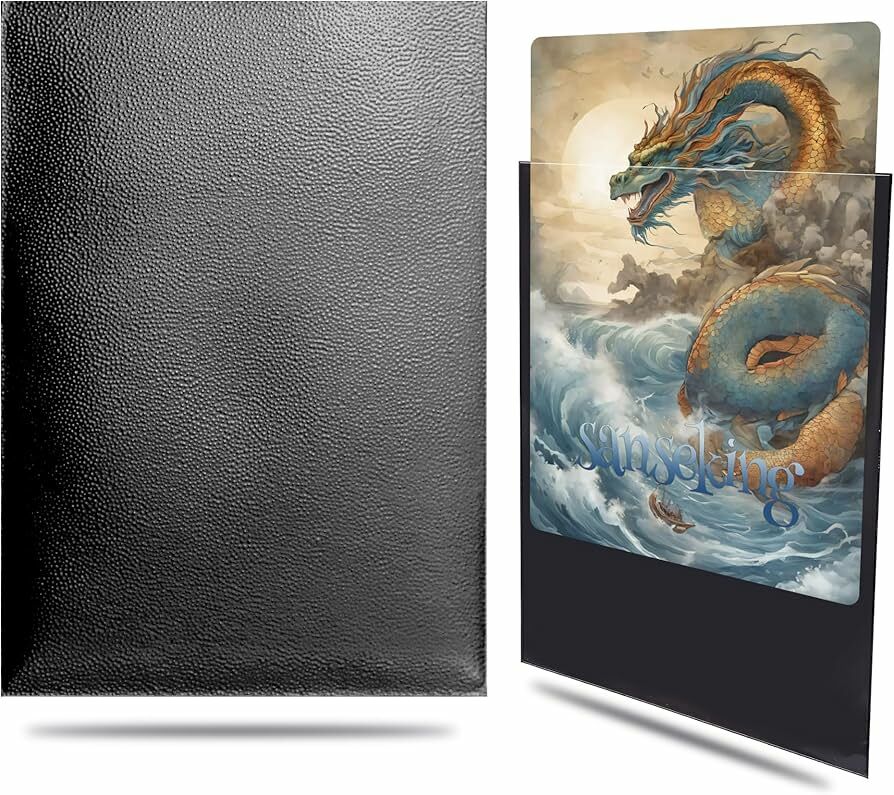 Sanseking Dragon卡套: No.KMSS-PP-22 黑色-標準尺寸（66.5 mm.93 mm）