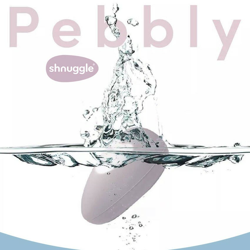 【英國Shnuggle】Pebbly變色溫度計 嬰兒洗澡用品 水溫計 電子水溫計 洗澡水溫度計 沐浴溫度計 代理商公司貨
