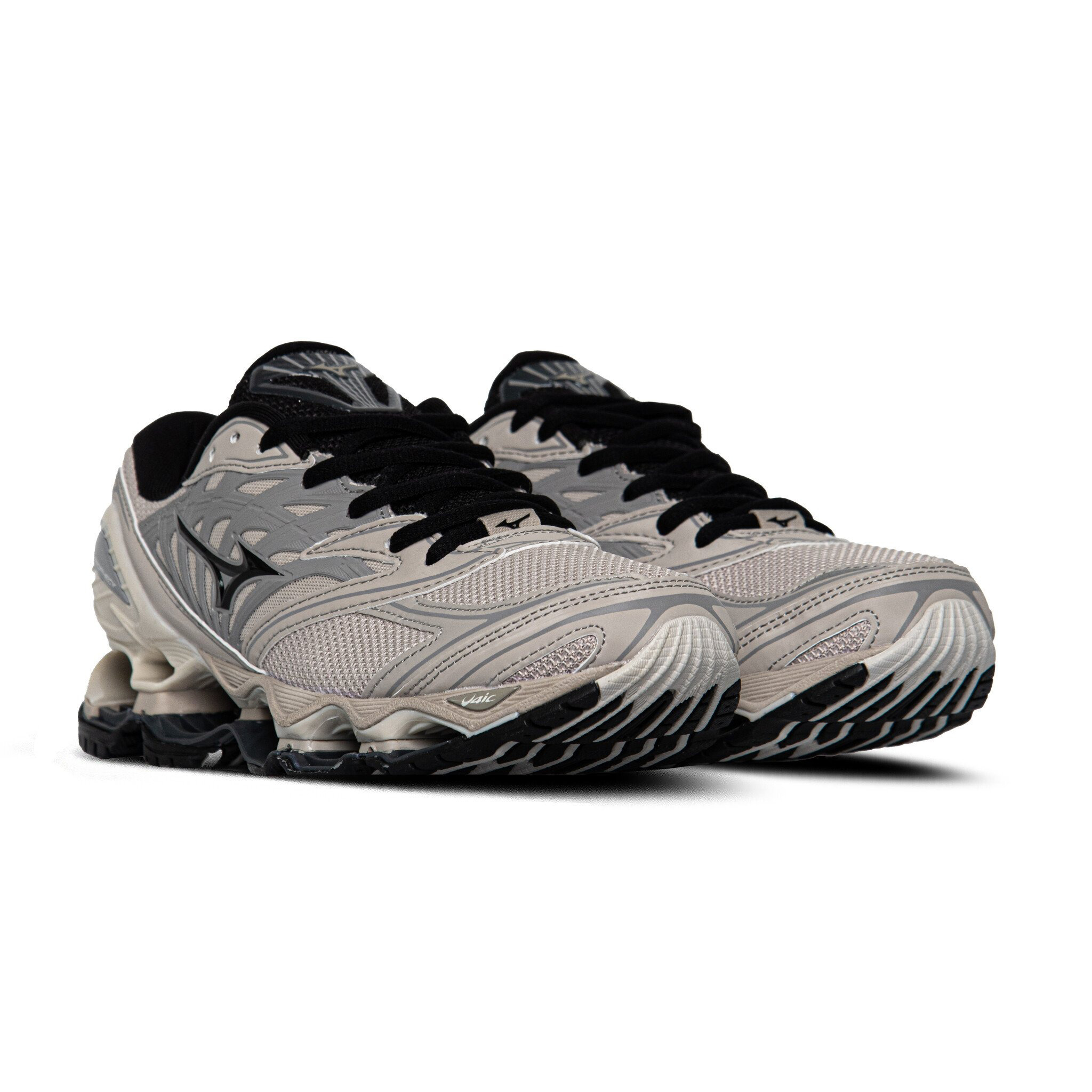 MIZUNO 美津濃] 中性款WAVE PROPHECY LS 休閒慢跑鞋黑色(D1GA333703)