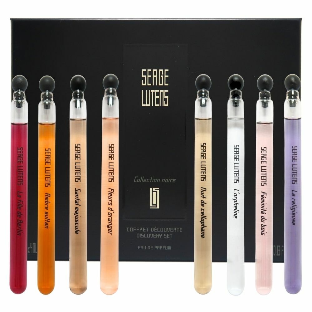 Serge Lutens 蘆丹氏 Collection Noire 小香禮盒 8x4ml