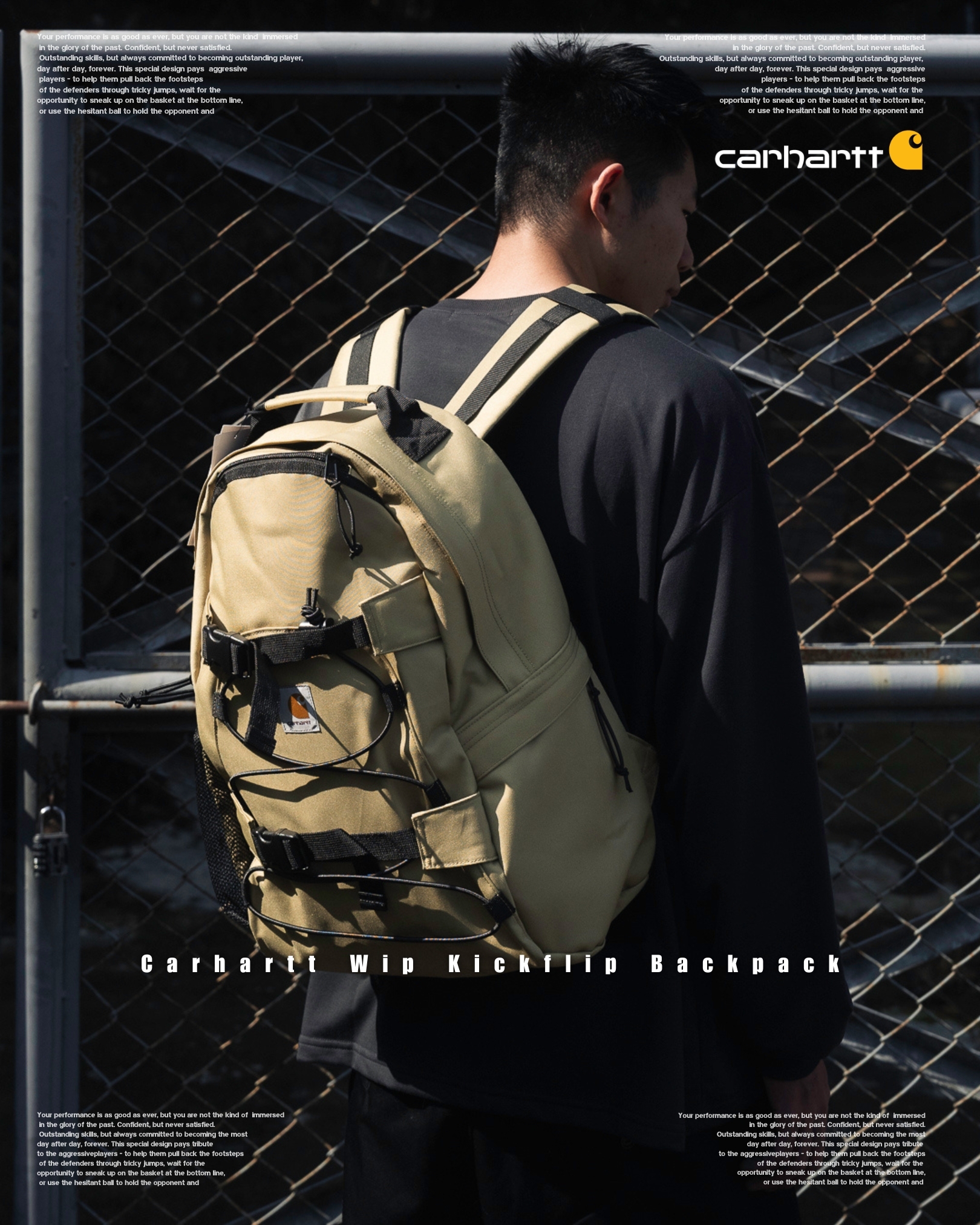 『城市機能唯一首選 ✅』Carhartt Wip Kickflip Backpack 機能後背包