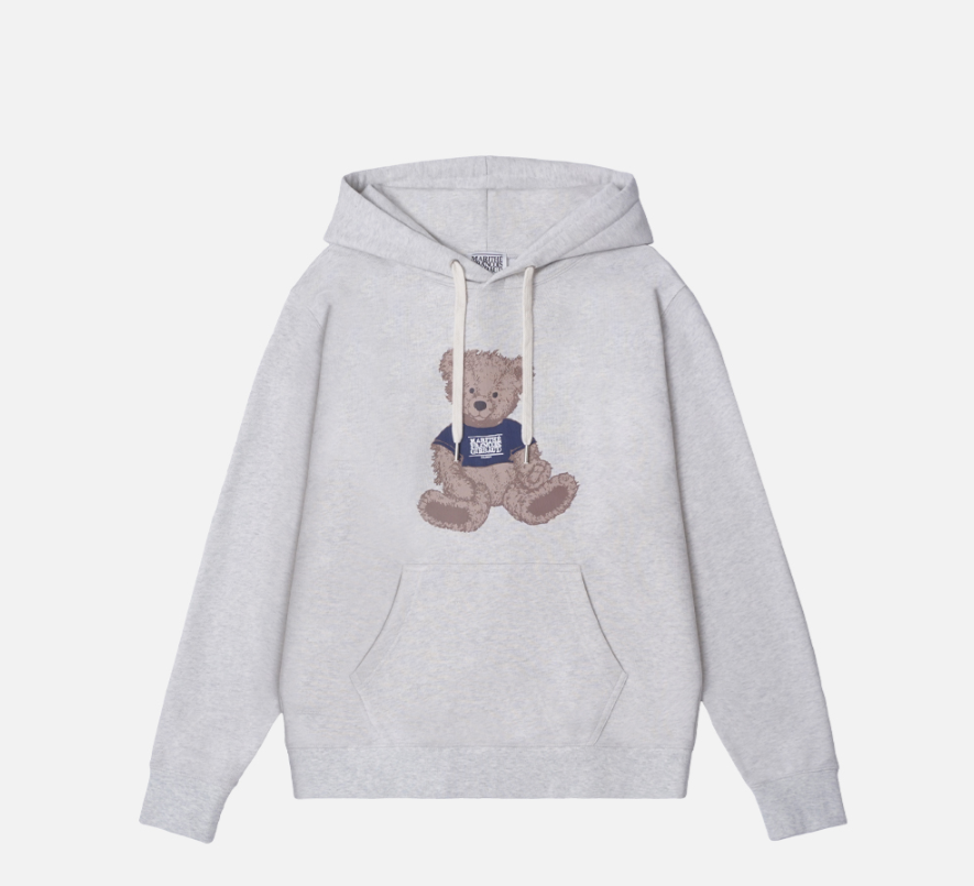 Marithe DOODLE BEAR HOODIE OTM (現貨)