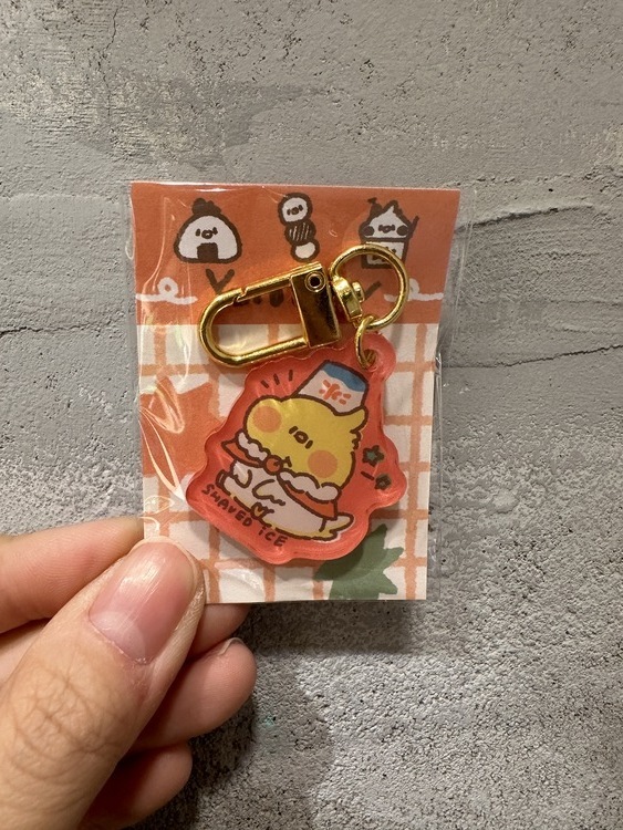 狗狗的小跳步，繪蹦砰！｜吃貨好朋友｜壓克力吊飾｜H款